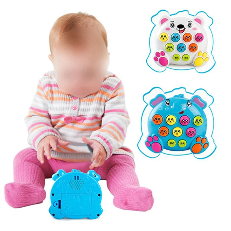 Music Toys Plastic Hammer Game Family knock on Animal Head Noise Maker