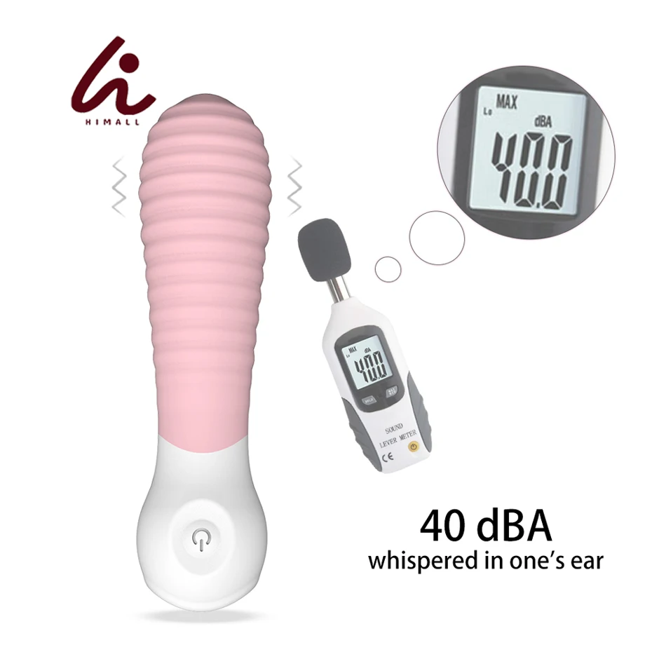 HIMALL 9 Speed Striped Vibrator Powerful G-Spot Bullet for Beginners Clitoral Stimulation Adult Sex Toys Women | Красота и здоровье