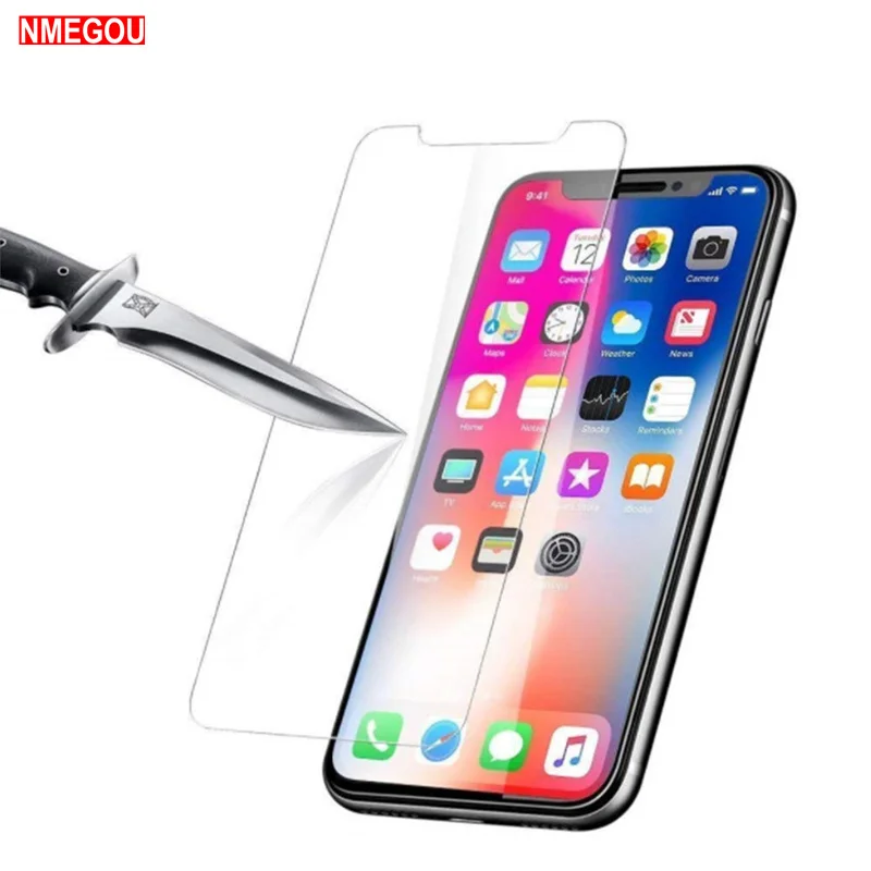 Защитное стекло для IPhone X S XR XS Max закаленное Защитная пленка 6S 7 8 Plus|Защитные