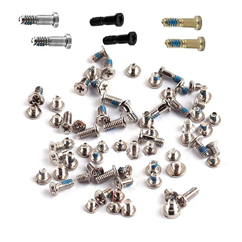 

1set Complete Full Screw Set Kit Replacement for iPhone 6 6Plus with each 2 x Bottom Pentalobe Screws