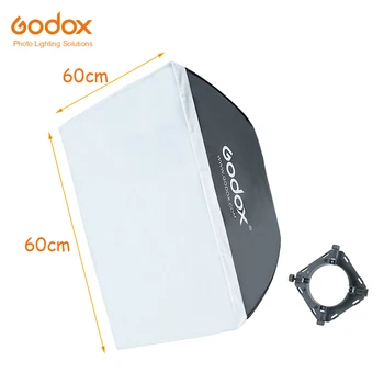 

Godox 23.6"x23.6"/60x60cm Square Softbox with Digital Mount for Photo Studio Flash Strobe