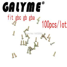100 шт./лот Замена для GameboyGB GameboyAdvance Y Tri винт с барашком игровая консоль корпус треугольные винты цвет мальчик Advance