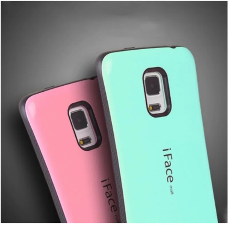 Чехол Sinbeda iFace mall для Samsung Galaxy Note Edge противоударный Гибридный жесткий чехол