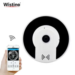 Wistino 1.3MP Детский Монитор 960 P Беспроводная панорамная ip-камера рыбий глаз HD wifi 360 градусов камера видеонаблюдения VR видеонаблюдение V380