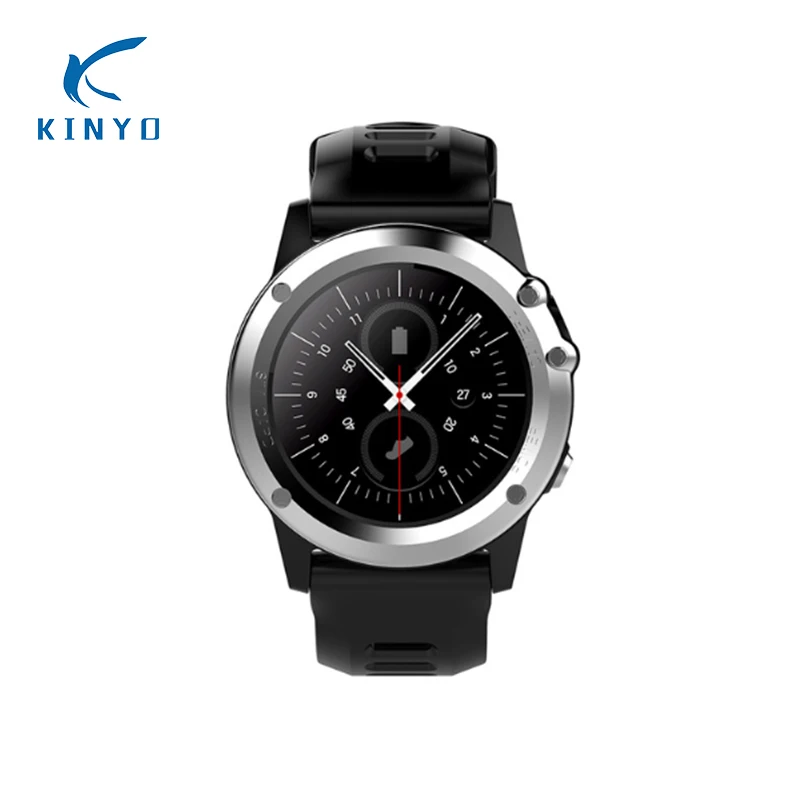 

Business man wristwatch GPS smart watch heart rate monitoring IP68 Waterproof Bluetooth 4.0 support SIM card Wifi 3G Smartwatch