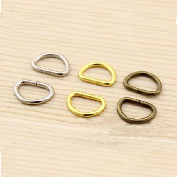 

DIY Patchwork Fabrics Metal Accessories Small bag Suitable for use Side adjuster Adjust ring D-ring Buckle with tube 100pcs/lot