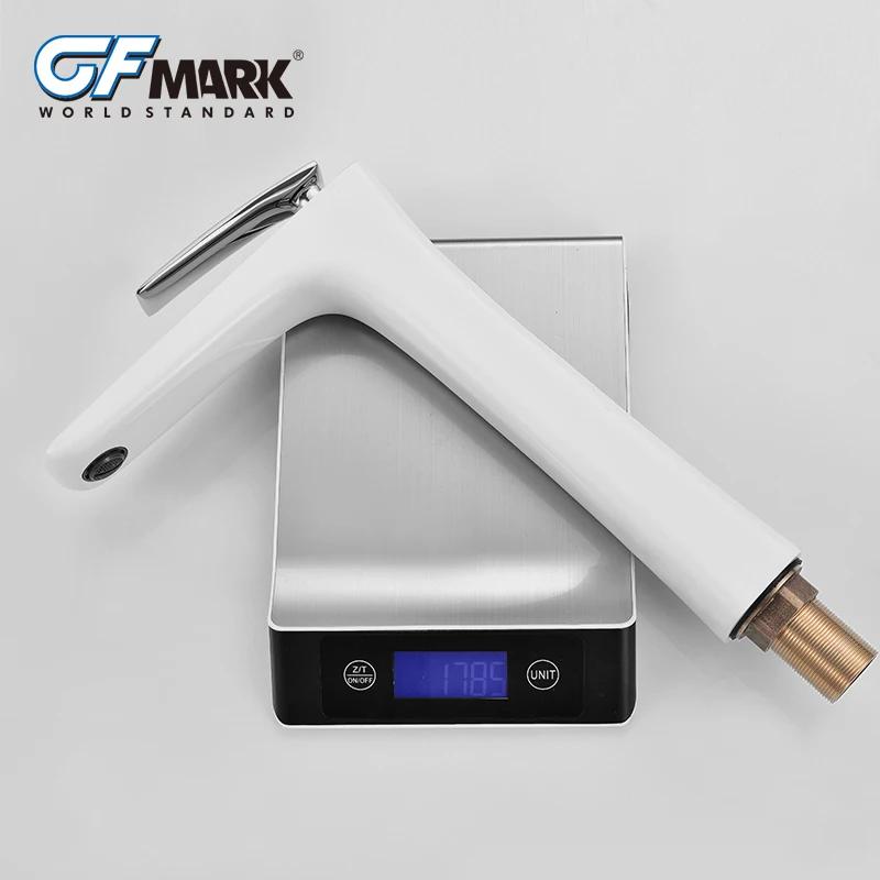 GFmark высококачественный кран современный латунный Смеситель для раковины краны