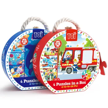 

Children's Puzzle Cognitive Puzzle Toys Early Learning Jigsaw Puzzles Portable Gifts Children's Toys
