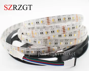 

LED Strip 5050 DC12V 60LED/M Flexible LED Light IP65 4 in1 RGBW RGB+White RGBWW+Warm white