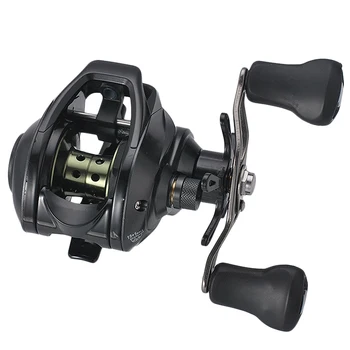 

Lizard Bait Casting Reel Double Brake Fishing Reel 19 +1Bb Fishing Gear Water Drop Wheel 7.0:1 Ratio Baitcasting Lure Reel