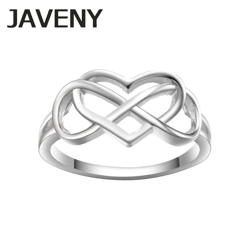

925 Silver Simple Plain Irish Celtics Knot Promise Engagement Bridal Wedding Rings for Women Birthday Christmas Anniversary Gift