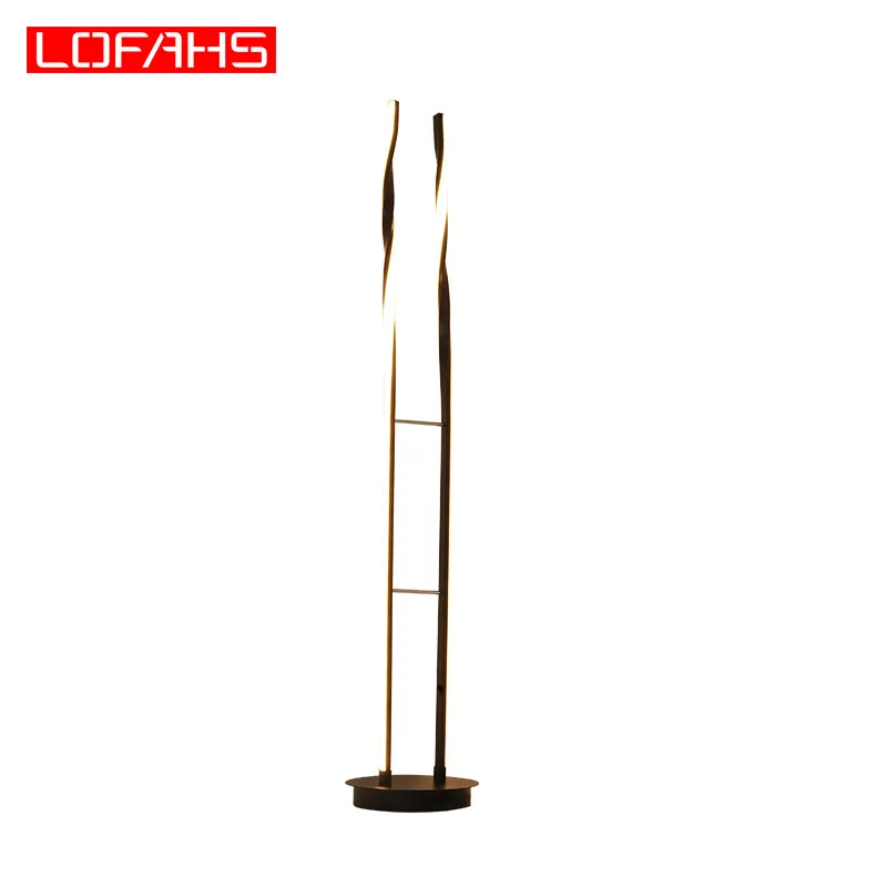 LOFAHS светодиодный напольный светильник для гостиной, стоячий напольный светильник для семейных комнат, спальни и офисов, светильник с регулируемой яркостью ing