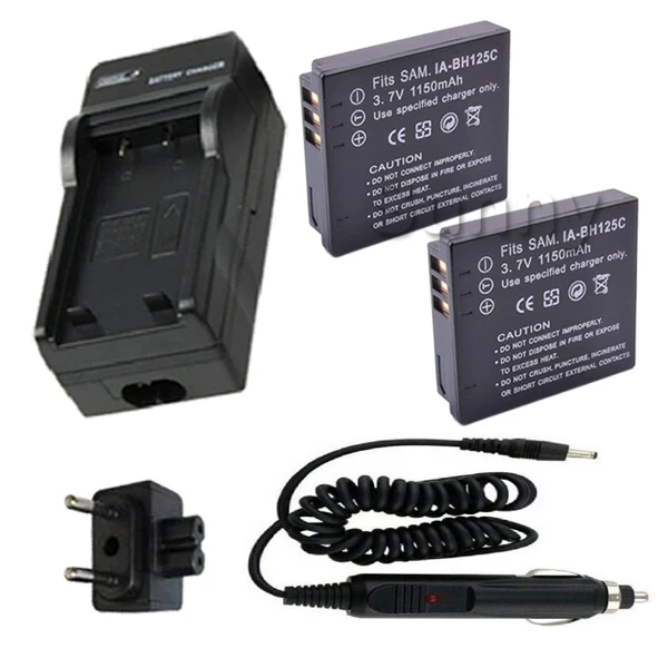 

2 Battery + Charger for Ricoh GR, GR Digital II III IV,GR Limited Edition,WG-M1 Digital Camera