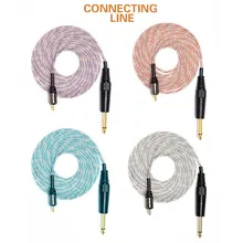 Татуировки крюк линия 2 м мягкий силиконовый Rca крюк линия Переключатель татуировки педаль татуировки машина универсальные модели