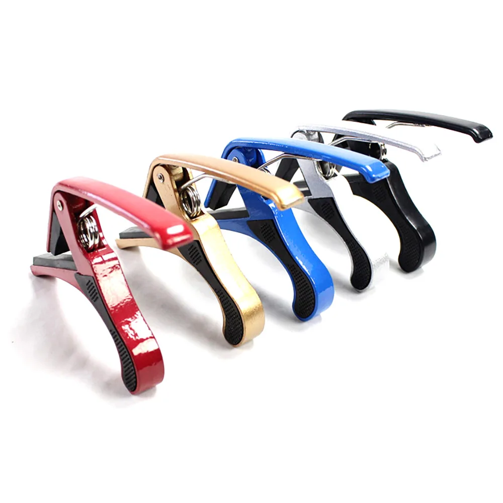

Musical Classic Metal Quick Change Voice Guitar Ukulele Capo Trigger Key Clamp