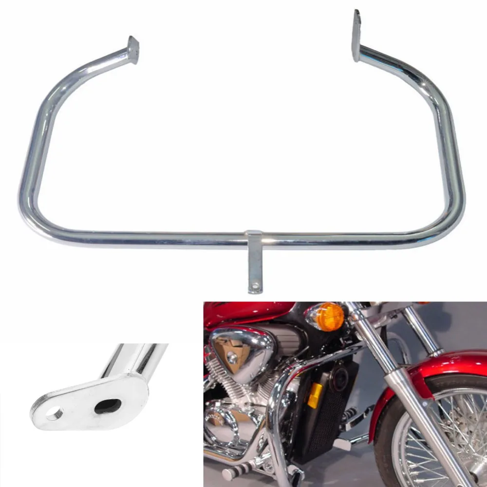 Передняя защита двигателя для шоссе защитная решетка забора Honda VLX400 Steed 1992 1998 VT600