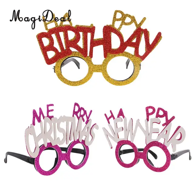 magideal glitter merry christmashappy birthdayhappy new year letters glasses celebration xmas birthday - Merry Christmas And Happy Birthday magideal glitter merry christmashappy birthdayhappy new year letters glasses celebration xmas birthday - Merry Christmas And Happy Birthday