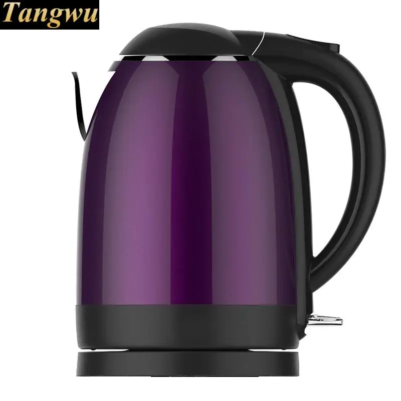 Electric kettle boiling water pot double insulation 1.7l large capacity