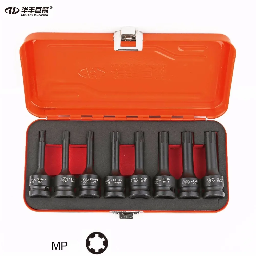 HUAFENG BIG ARROW 1/2" Drive XZN Triple Square Spline Driver Impact