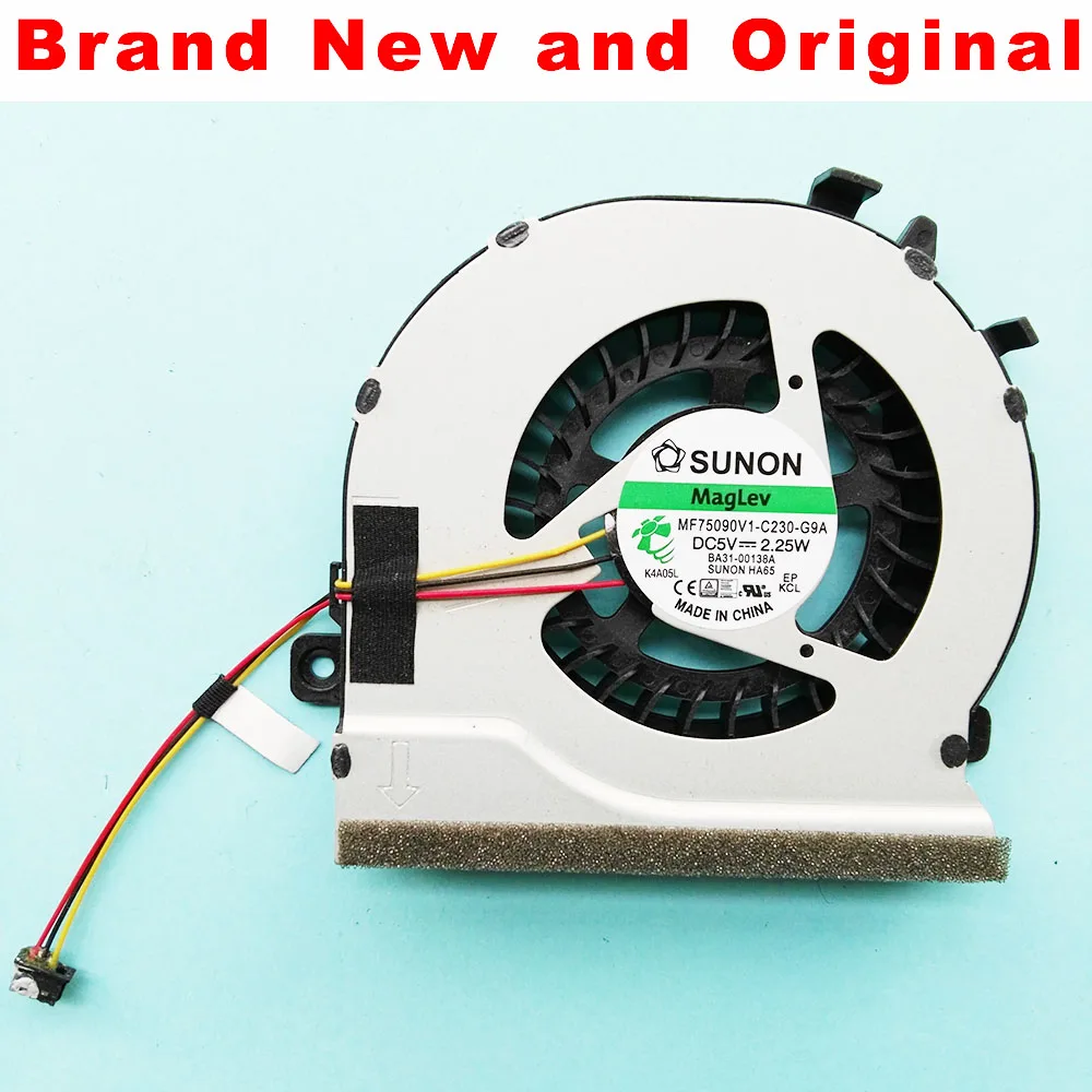 

CPU Fan for SAMSUNG NP270 NP270E5E NP270E5V NP300E5E NP300E5V CPU COOLING Cooler MF75090V1-C230-G9A BA31-00138A KSB0705HA CJ28