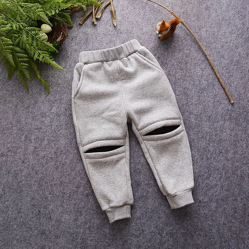 Осенне-зимние штаны-шаровары для маленьких мальчиков и девочек; От 1 до 5 лет для малышей; детская одежда; утепленная одежда для детей; теплые брюки; повседневные штаны для мальчиков