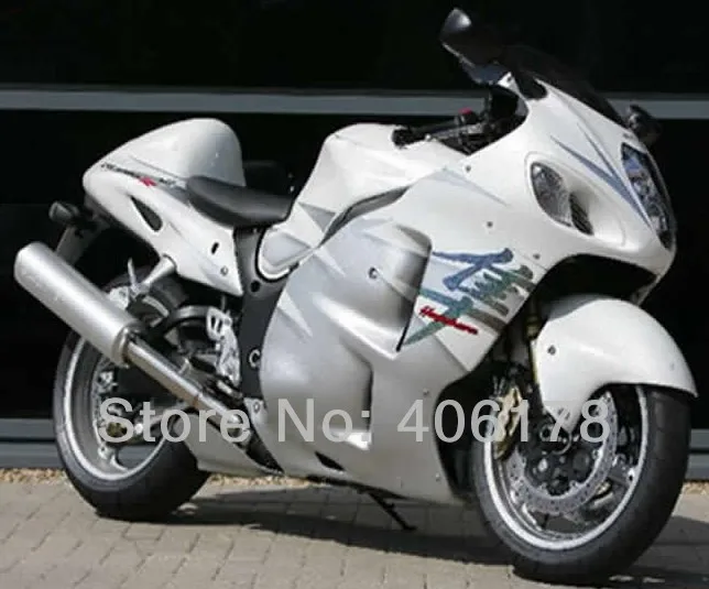 

GSXR1300 99-07 body kit For GSX-1300 Hayabusa 1999-2007 White Motorcycle Fairings (Injection molding)
