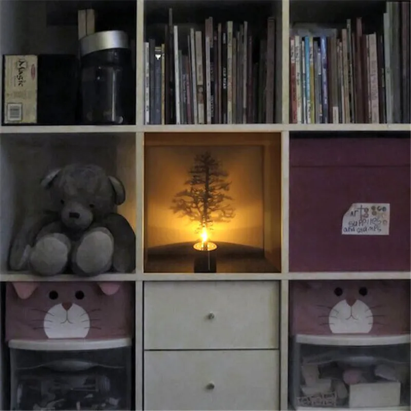 Candeeiros de Mesa Árvore de luz noite romântica Base : Cunha