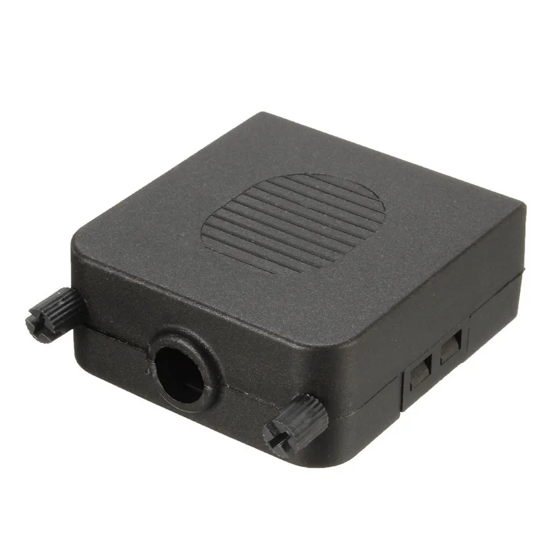 1pc 5*55*25mm Practical DB25 D-Sub 25Pin Male Connector Terminals Module Screw Cable Plug Cover Solderless Connectors New