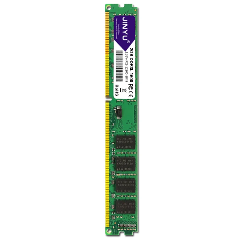 HOT-JINYU Ddr3 низкое напряжение 2G 1,35 V 240Pin Ram память для рабочего стола