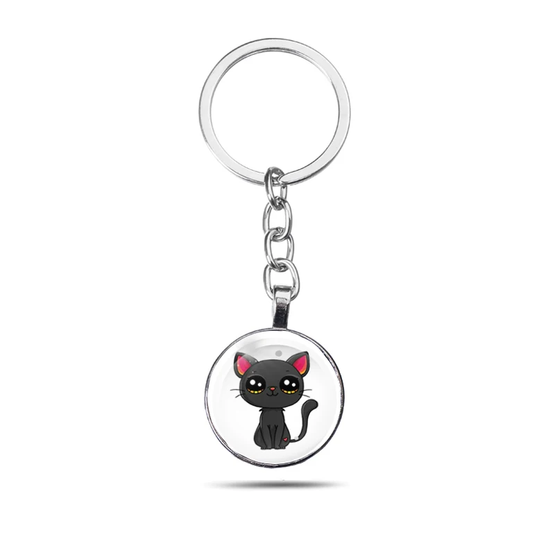 Брелок для ключей Llama Little Bear Cat собака белка летучая мышь слон единорог подарок