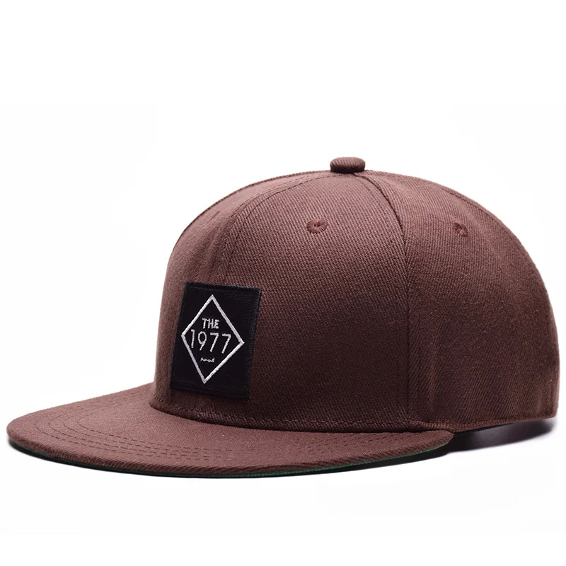 Women Men Hip Hop Flat Cap Unisex 1977 Letters Embroidery Baseball Hat Fashion Male Female Outdoor Cool Trucker Caps CP0128 (8)