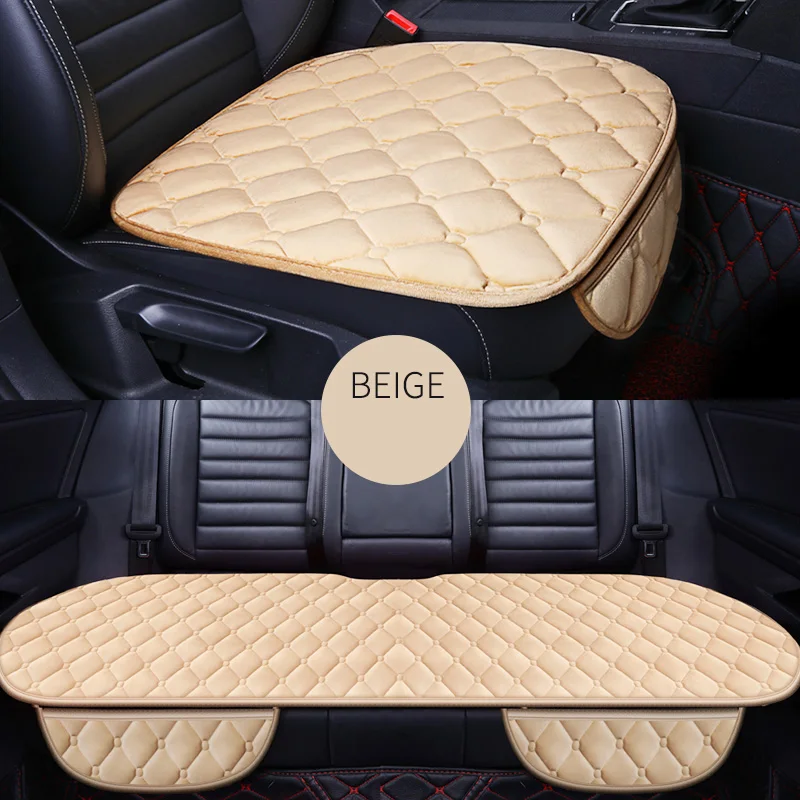 

Front+Rear 5 Seats Plush car seat covers For Toyota Corolla Camry Rav4 Auris Prius Yalis Avensis SUV auto accessories stickers