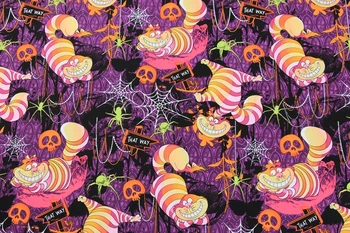 

1 yard Alice cat DIY sewing patchwork fabric home decoration cotton width 140cm