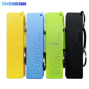 

Blue/Green/Yellow/Black USB Power Bank Case Kit 18650 Battery Charger DIY Box