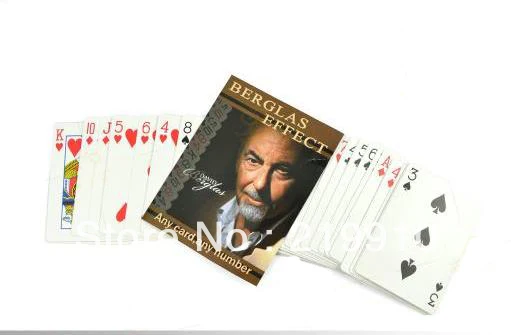 

Free shipping Berglas Effect ACAAN ( Bicycle Deck ) Card Trick Magic