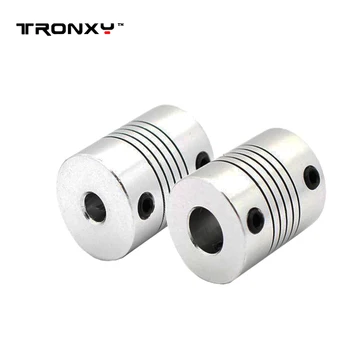 

Tronxy 3D printer parts Motor Coupler Flexible Coupling Multiple Options Printer Connectors internal diameter 5/8mm length 25mm