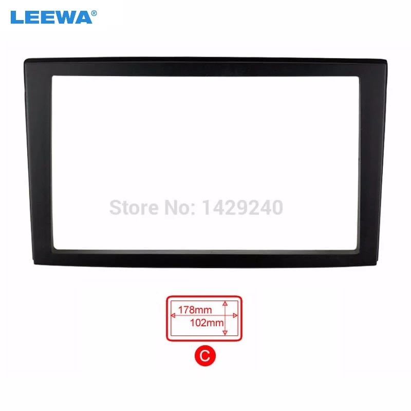 font b Car b font refitting DVD frame DVD panel Dash Kit Fascia Radio Frame
