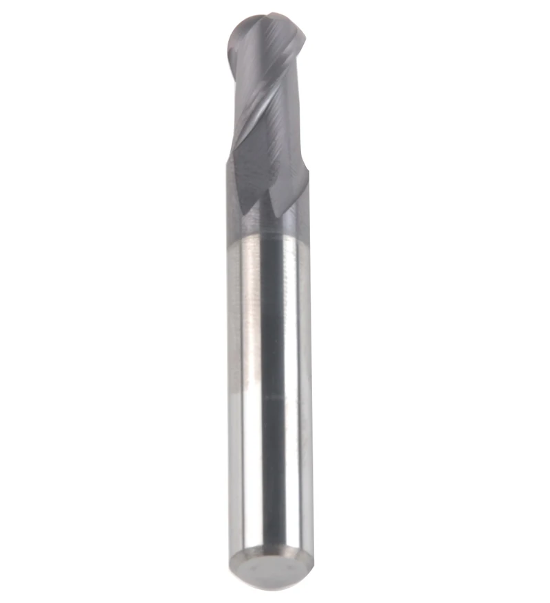 

2 flutes R6 R7 R8mm ball nose end mills, 35 degree helix angle, solid carbide cutter CNC tools