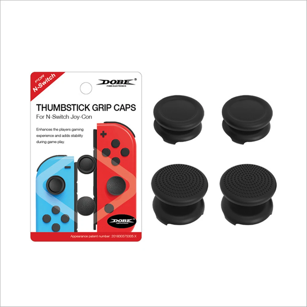 

4pcs Anti-Slip Silicone Thumb stick Caps For Nintendo Switch Controller Analog Thumbstick Cover Case For For Joy-Con Console