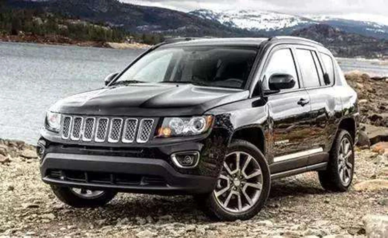 Автомобильный мигающий для Jeep Compass 2011 2012 2013 светодиодный DRL Дневной светильник, дневной ходовой светильник, противотуманный светильник s с поворотным светильник