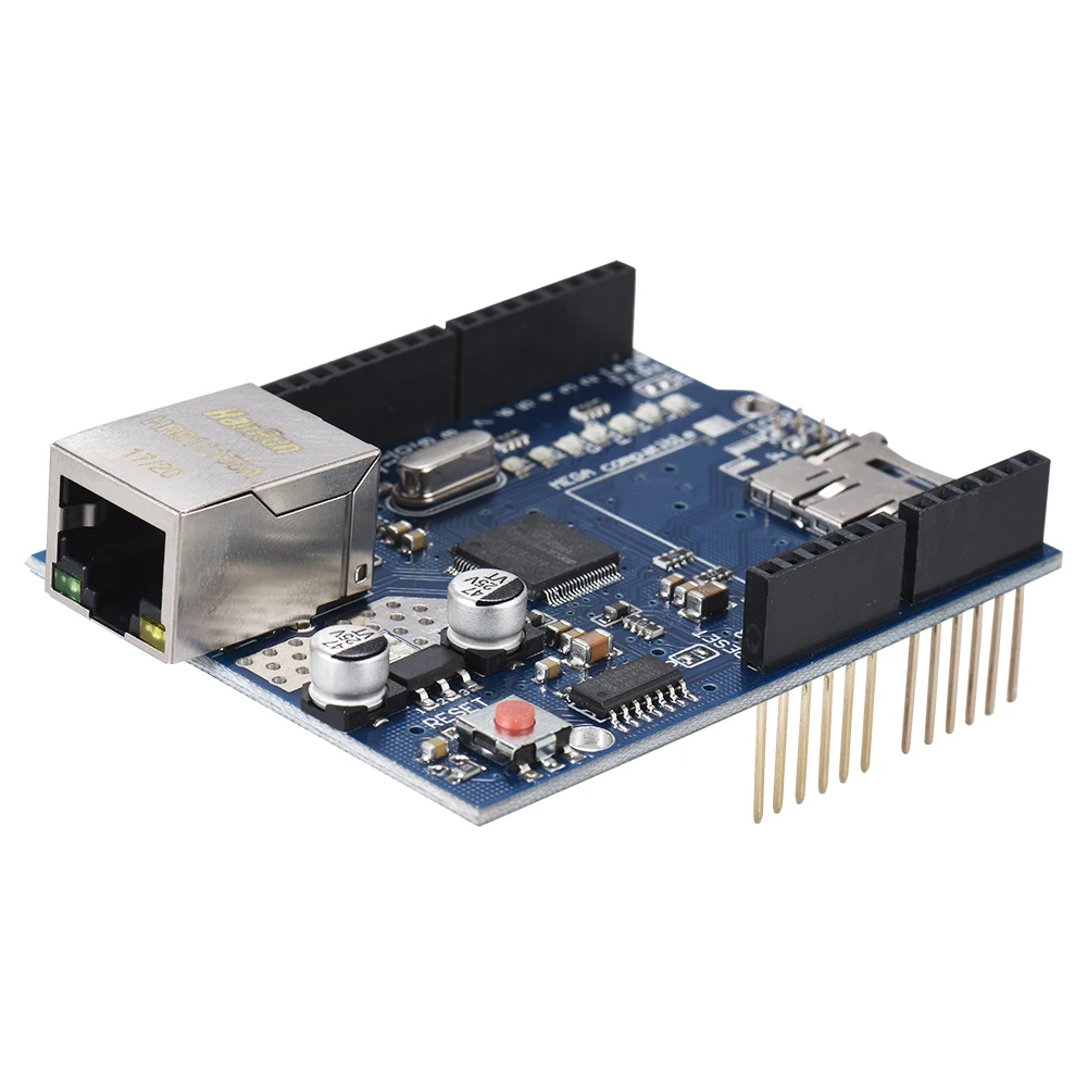 Плата расширения W5100 UNO Ethernet Shield со стандартным интерфейсом для Arduino|Аксессуары