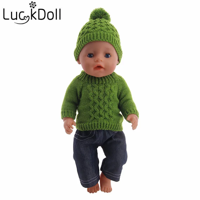 Luckydoll модная мини кукла рождественское платье трикотажные трусики для 43 см