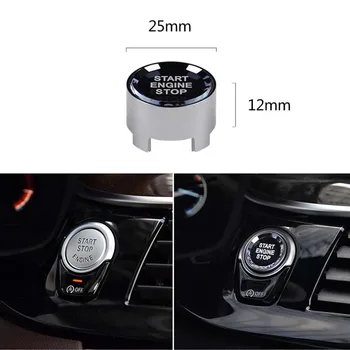 

Replacement Crystal Engine Start Buttons Key Cover Shell fit for BMW 3 Series BMW F20 Accessories F30 F32