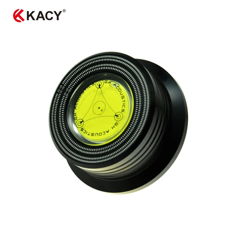 

KACY 1PCS LP DISC STABILIZER STROBOSCOPE GRADIENTER (Black)