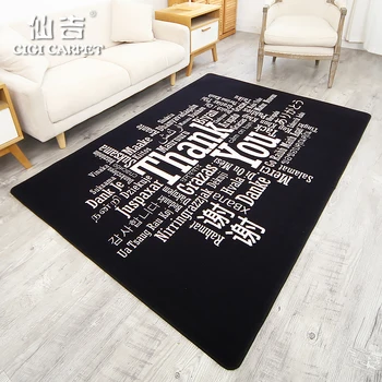 

CIGI Modern Home Carpet Hallway Bedroom Floor Carpet Nylon Fabric Kitchen Hallway Anti Skid Mat Washable 6mm Thick Creative Mat