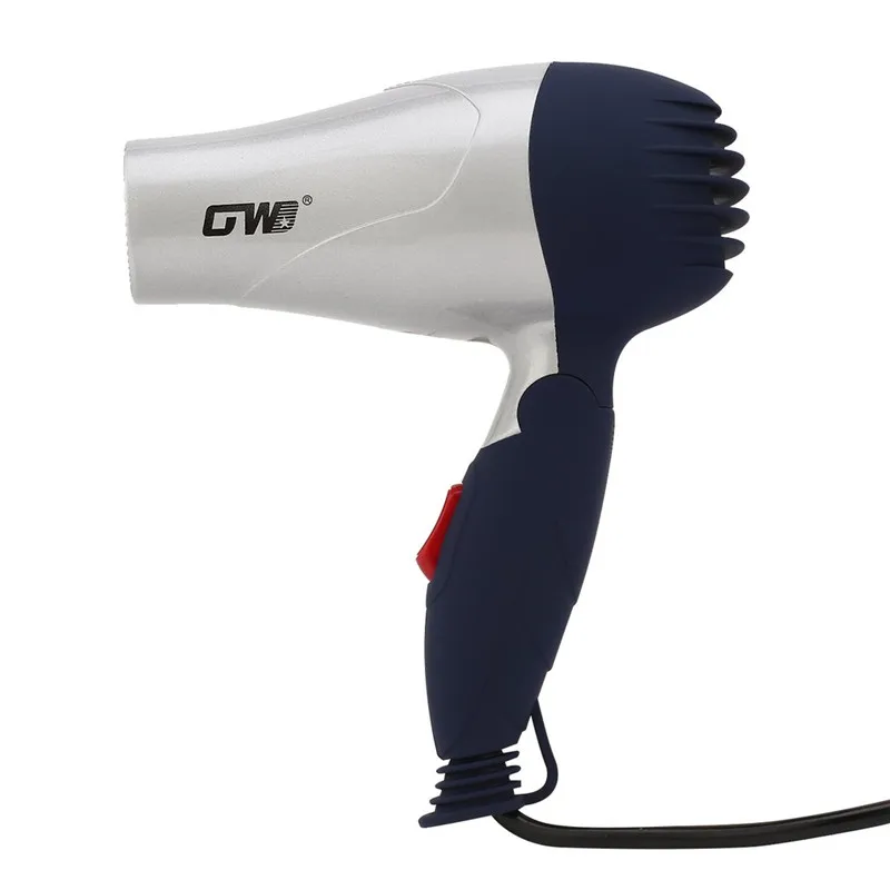 1500W Portable Mini Hair Blower Collecting Nozzle 220V EU Plug Foldable Traveller Household Electric Hair Dryer GW555 Dryer