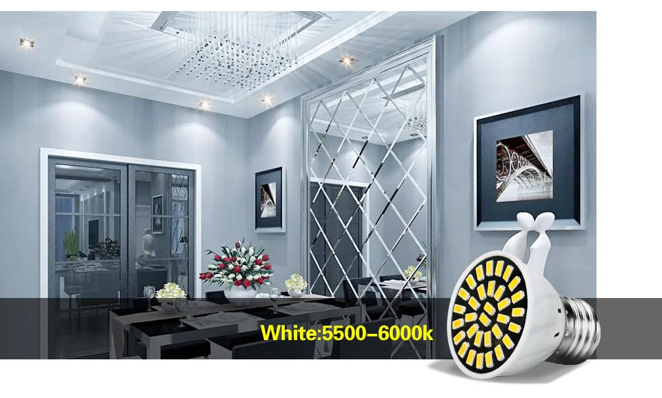 E27 LED Bulb MR16 GU10 LED Lamp Light Bulbs E27 220V 110V 182432 LEDs Ampoule Bombillas LED Spotlight Cold Warm White Luminary (13)