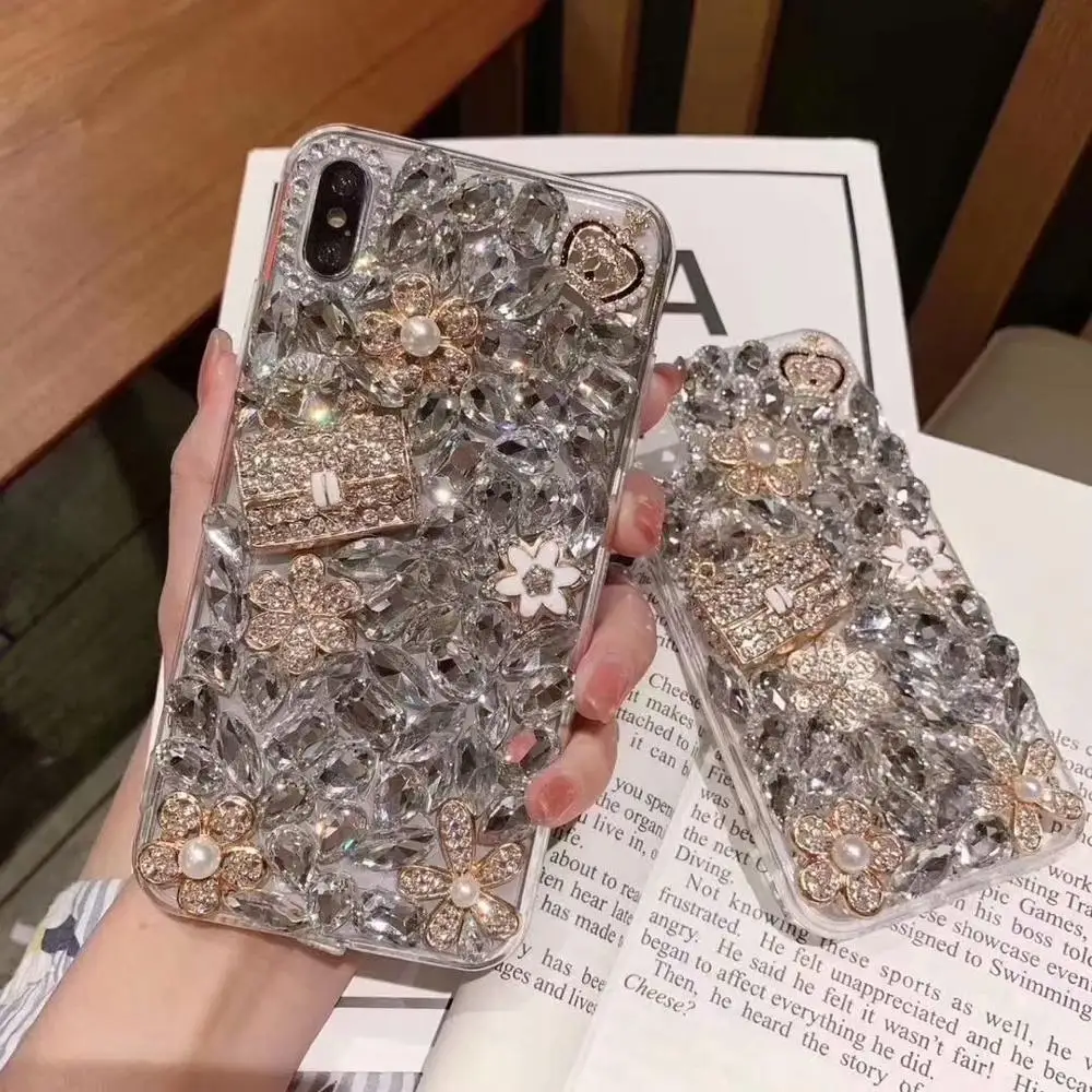XINGDUO роскошный кристаллический Алмазный чехол для Huawei P20 P30 Mate 20 pro bling Корона