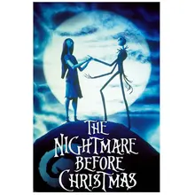 TaaWaa The Nightmare Before Christmas Cartoon Movie Art Silk Poster Print 14x21 20x30inch Wall Art Picture for Living Home Decor TaaWaa The Nightmare Before Christmas Cartoon Movie Art Silk Poster Print 14x21 20x30inch Wall Art Picture for Living Home Decor