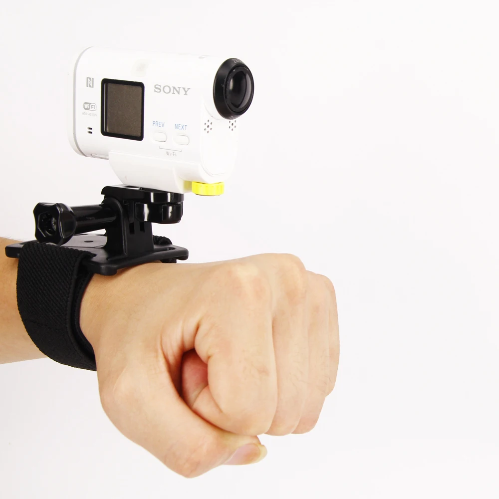 Hdr-As100Vr As30Vr As200V Az1Vr Fdr-X1000V Cinghia Da Polso Strap Mount Allungabile Wrist Band Strap Per Sony Action Cam Accessori